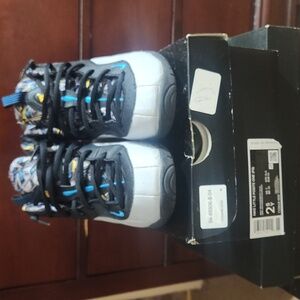 Worn 2.5y Grey Nike Little Posite One